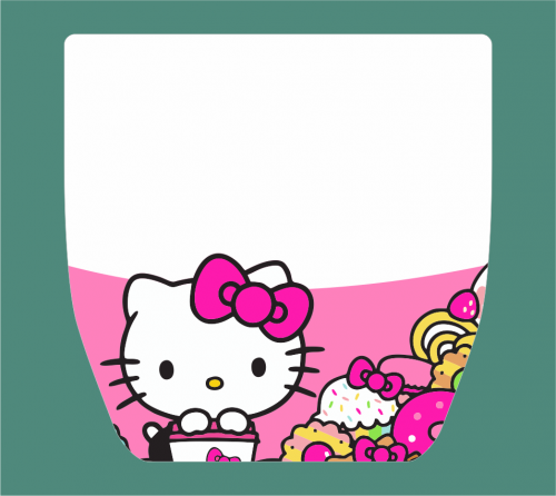 Máscara de Proteção Individual / Face Shield - Infantil Hello Kitty