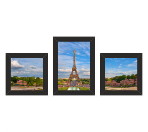 ThX_51-022 - KIT FRANÇA - 2 QUADROS 200x200mm + 1 QUADRO 210x300mm