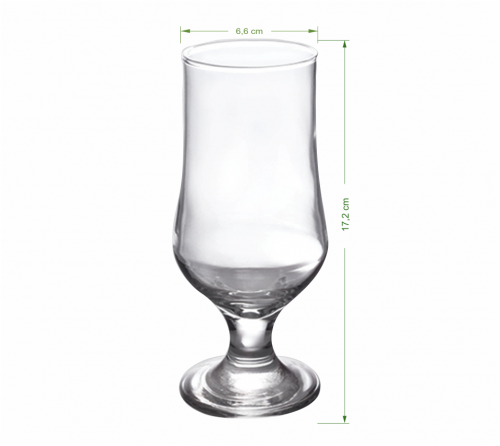 Copo de vidro personalizado - Taça Melody 280ml - ThX_21-023